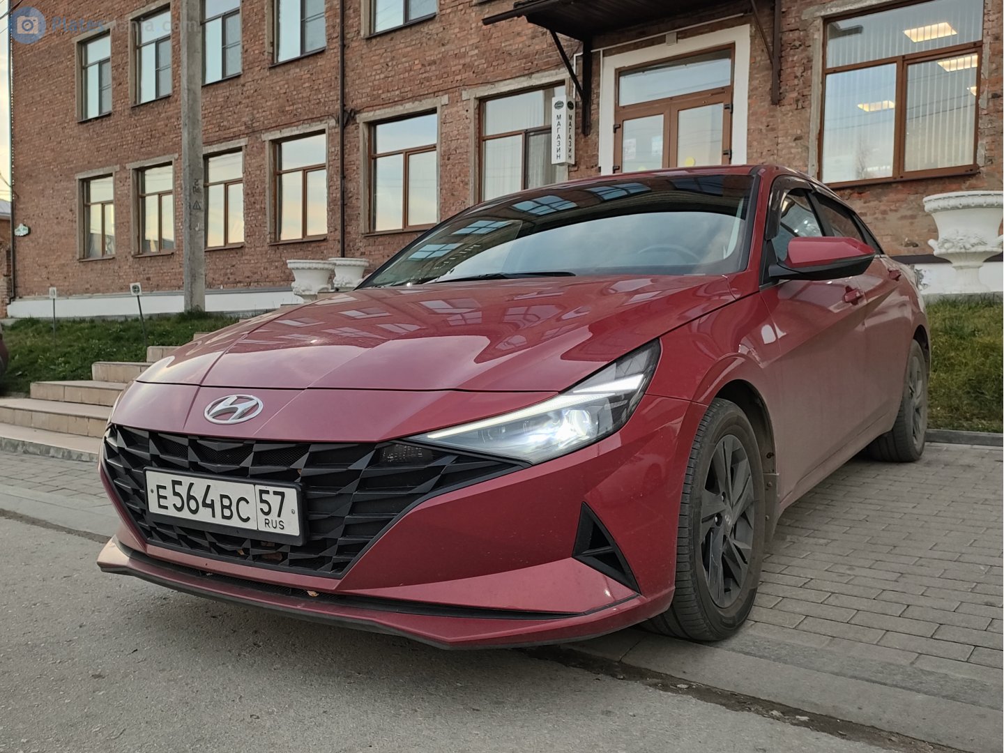 е 564 вс 57, Hyundai Elantra 7th gen (CN7), 2020–2023