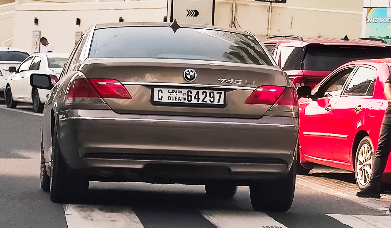 C 64297, BMW 7 Series 4th gen (E65–E68), facelift, 2005–2008