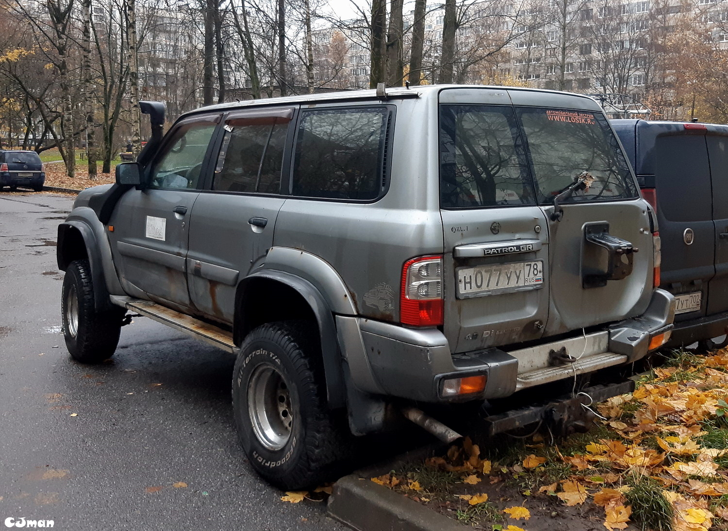 н 077 уу 78, Nissan Patrol 5th gen 5-door SUV (Y61), 1997–2004