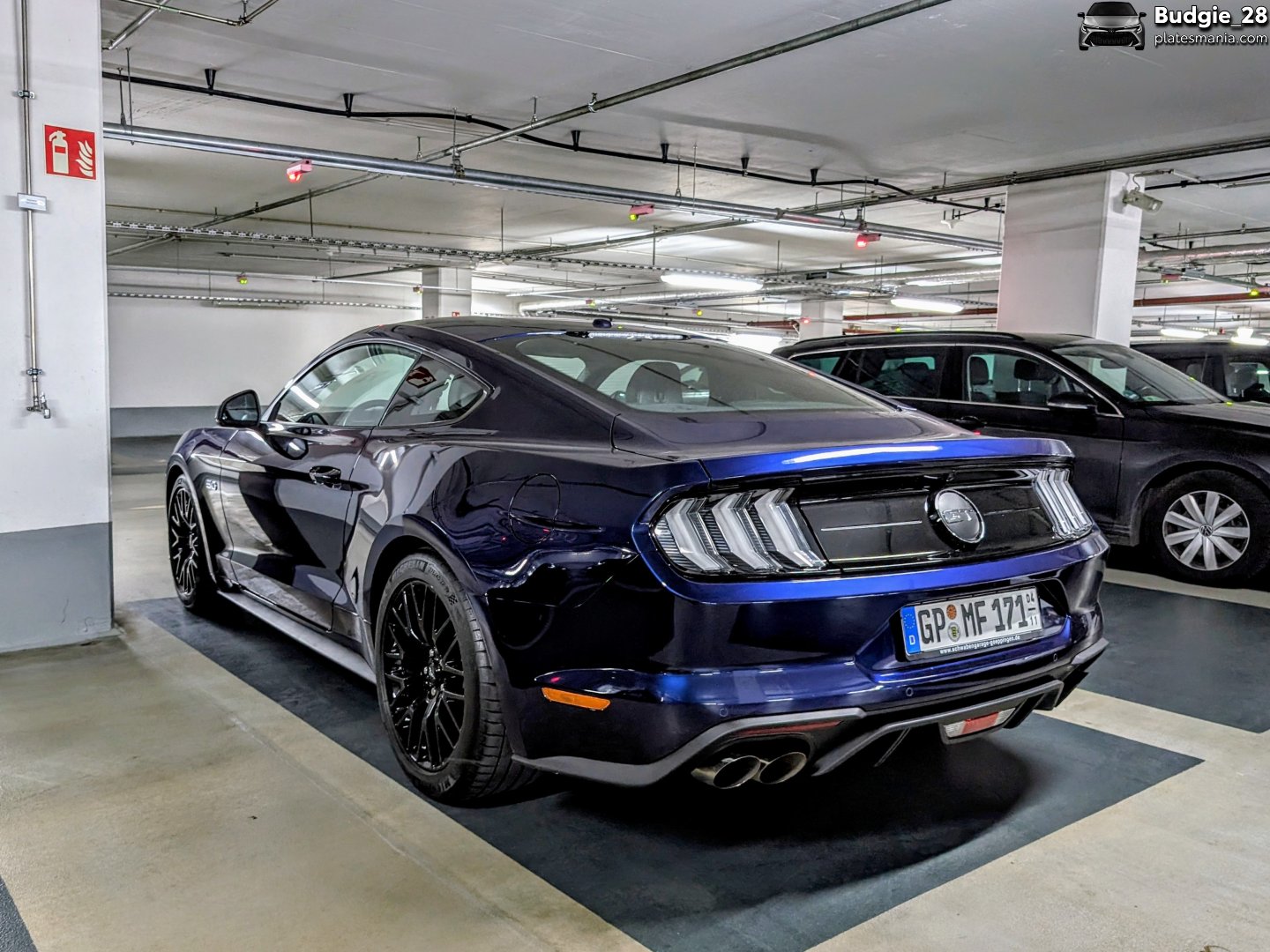 GP MF 171 (04/11), Ford Mustang 6th gen 2-door Coupé (S550), facelift, 2017–2023