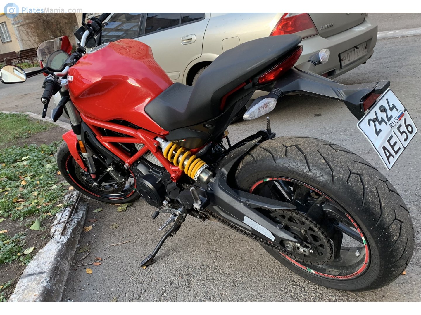 2424 ае 56, Ducati Monster 3rd gen, 2014–2021