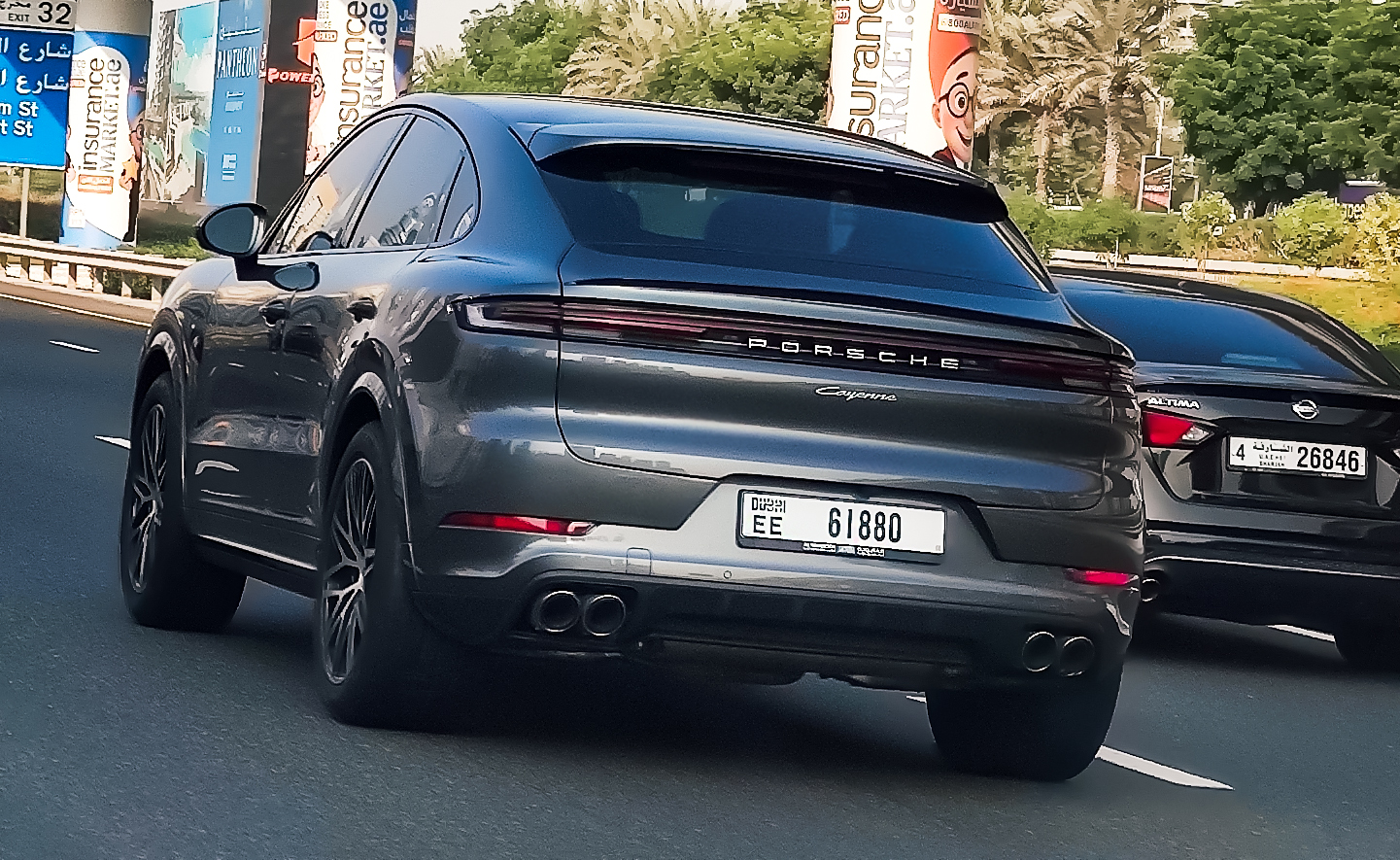 EE 61880, Porsche Cayenne 3rd gen Coupé (PO536; 9Y3), facelift, 2023–