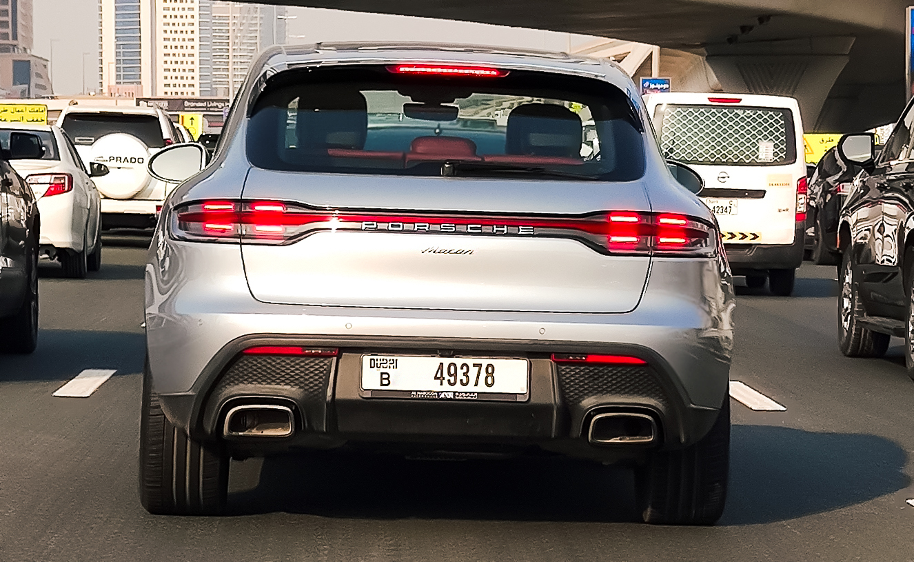 B 49378, Porsche Macan 1st gen (95B), 2nd facelift, 2021–