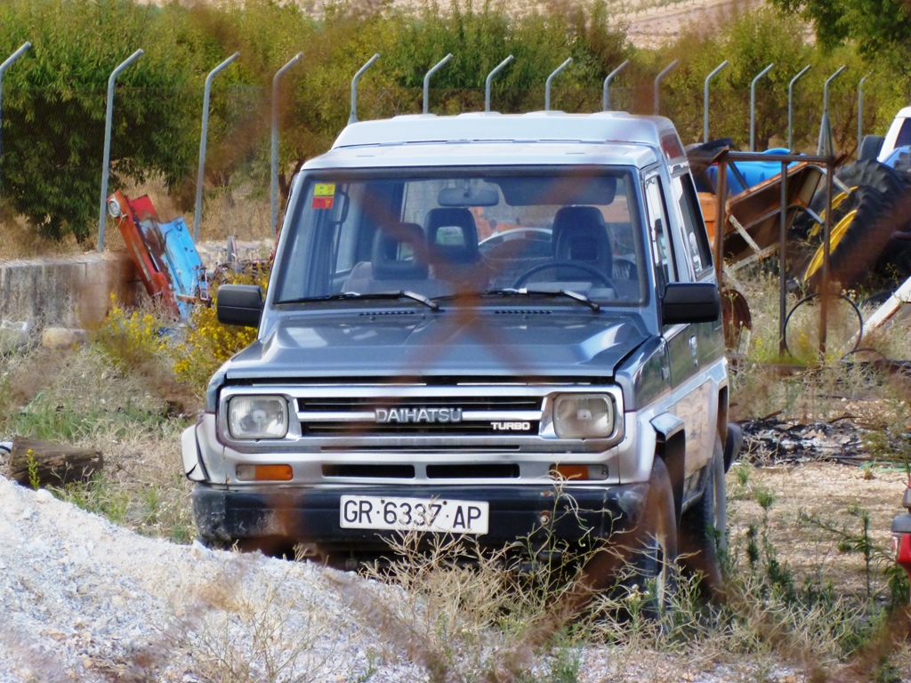 GR 6337 AP, Daihatsu Rocky 1st gen (F70), 1984–2002 (Rugger rebadge)