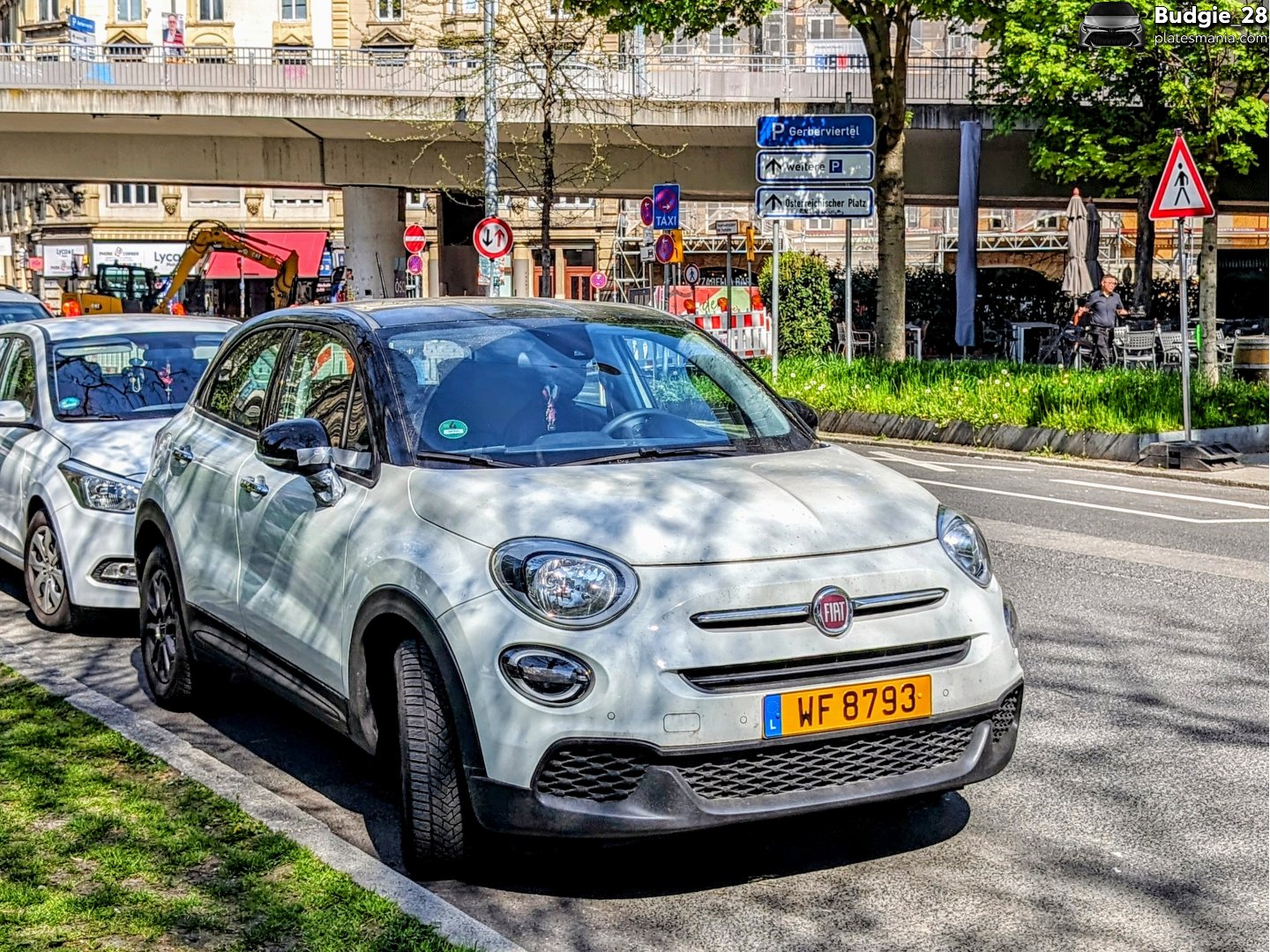 WF 8793, FIAT 500X 1st gen (334), 1st facelift, 2018–2022