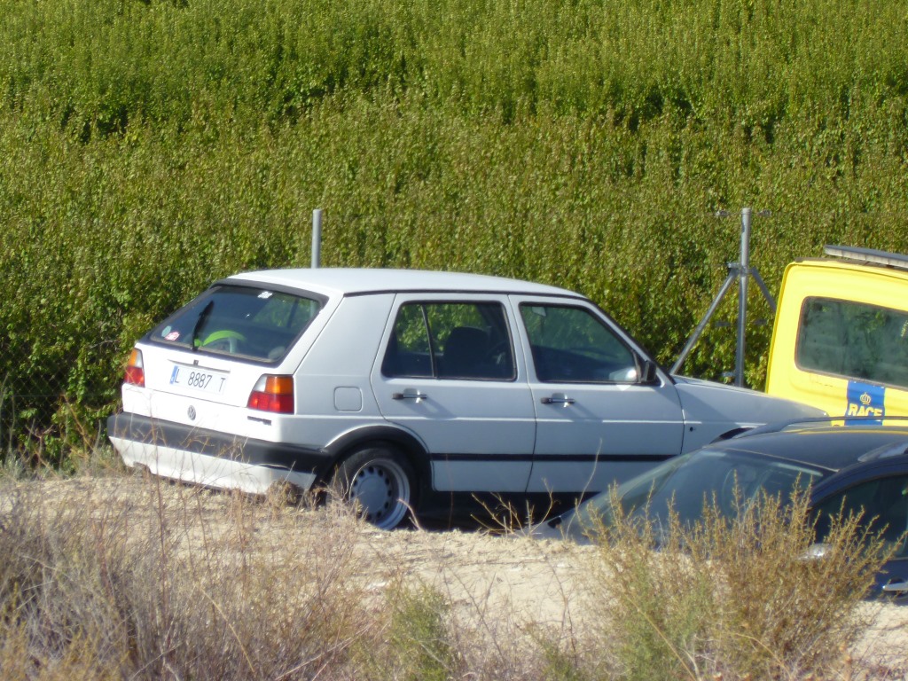 L 8887 T, Volkswagen Golf 2nd gen 5-door Hatch (19/1G), 1983–1992