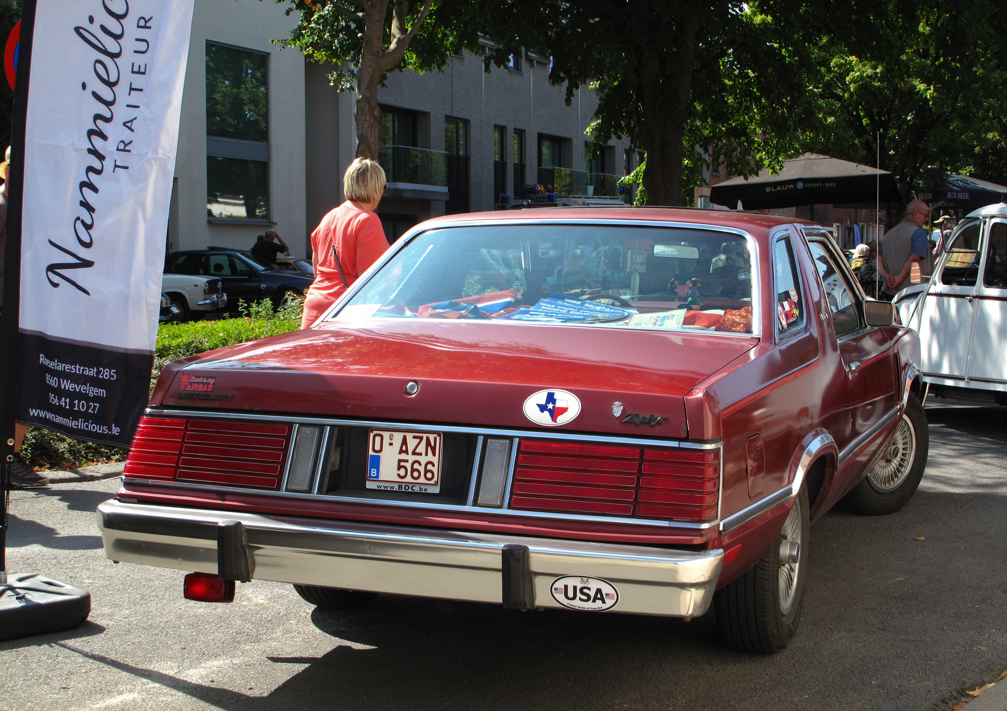 O-AZN-566, Mercury Zephyr 1st gen (Z-7) 2-door Coupé (36R), 1978–1983