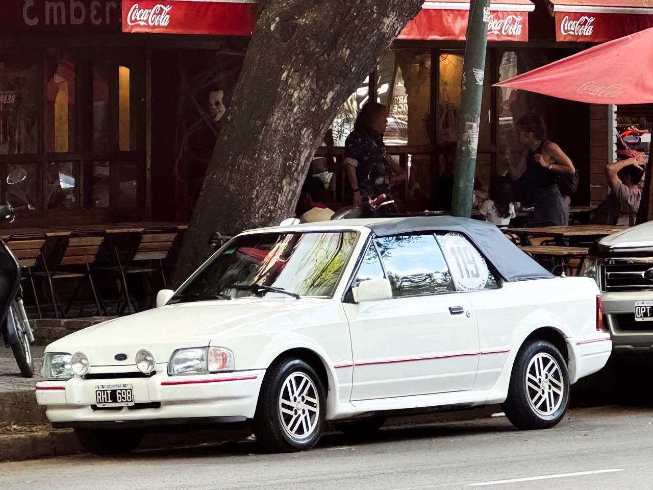 RHI 698, Ford Escort 4th gen Cabriolet (ALF; Global-market), 1986–1990 (–1992 for LATAM-market)