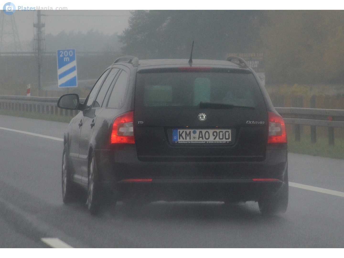 KM AO 900, Skoda Octavia 2nd gen Combi (A5/1Z5), facelift, 2009–2013