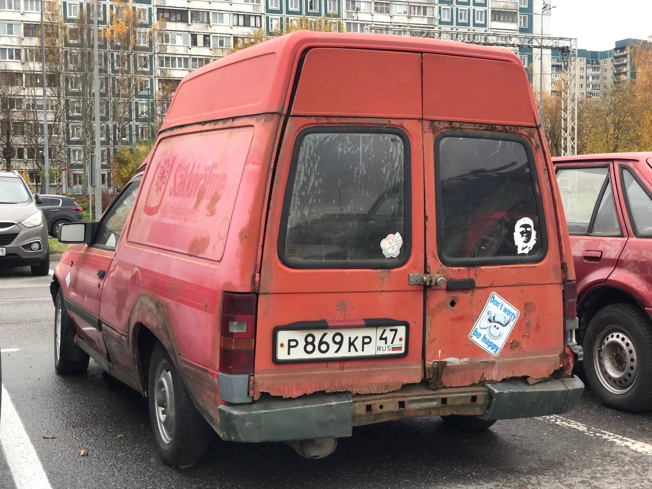 р 869 кр 47, Opel Kadett 5th gen Combo (E; T85), 1986–1993