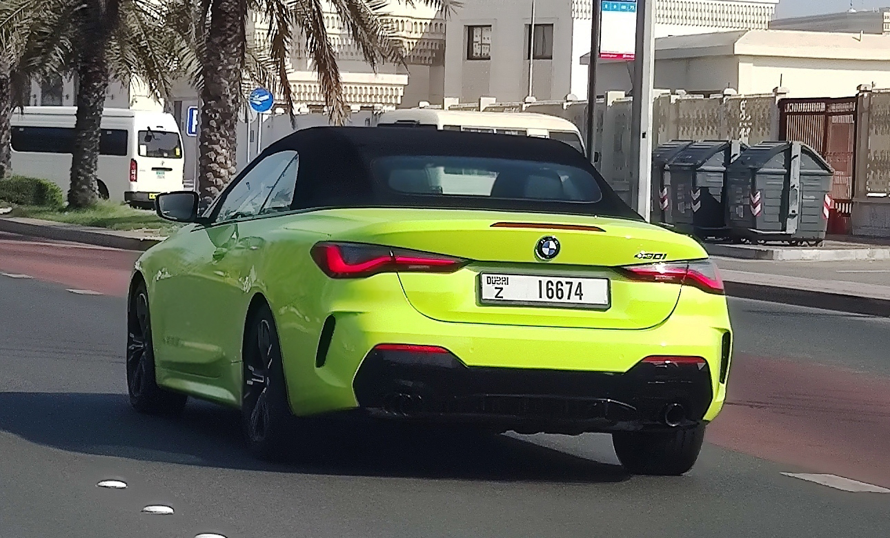 Z 16674, BMW 4 Series 2nd gen Cabrio (G23), 2020–