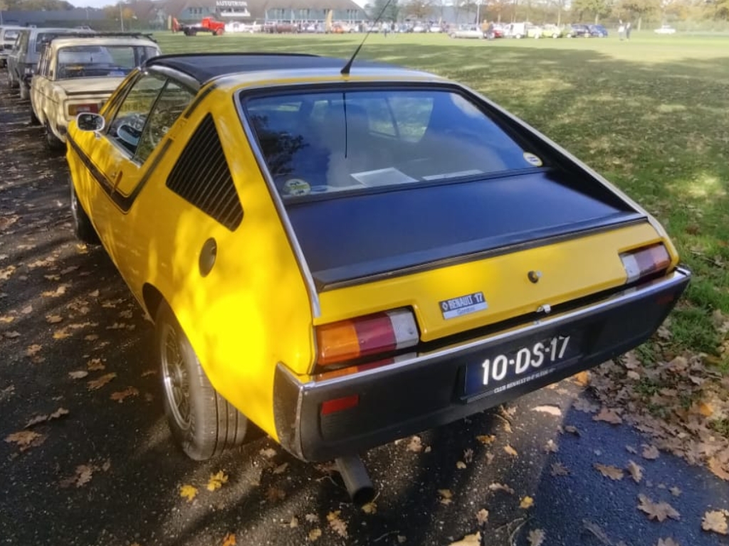 10-DS-17, Renault 17 1st gen Coupé (131), 1972–1979
