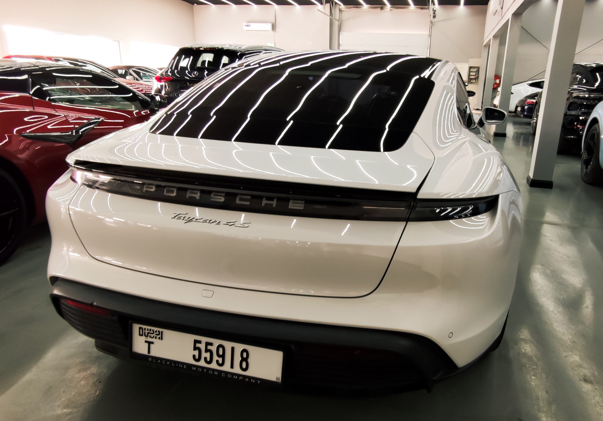 T 55918, Porsche Taycan 1st gen Sedan (9J1), facelift, 2024–