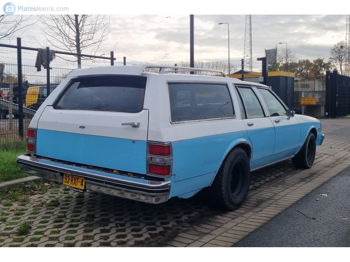 93-RXF-4, Chevrolet Caprice 3rd gen 5-door Station Wagon (35; B-body), 1976–1989