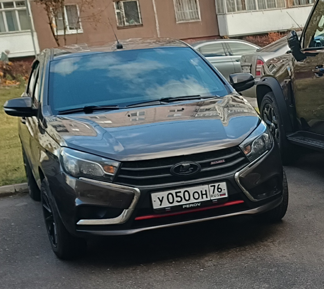 у 050 он 76, Lada (VAZ) Vesta 1st gen Sport Sedan (GFLS), 2018–2022