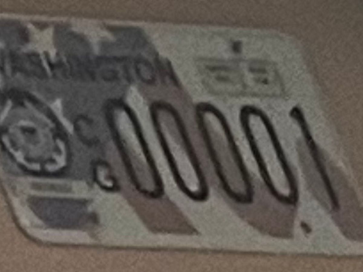 00001, License plate without vehicle 