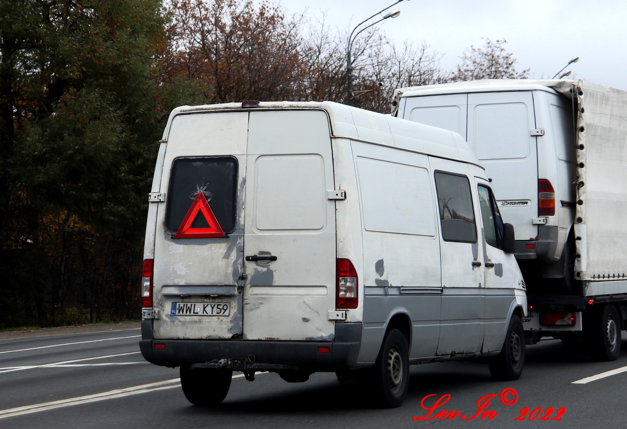 WWL KY59, Mercedes-Benz Sprinter 1st gen (Classic) (W901–905), facelift, 2000–2006 (2013–2018 for CIS-market)