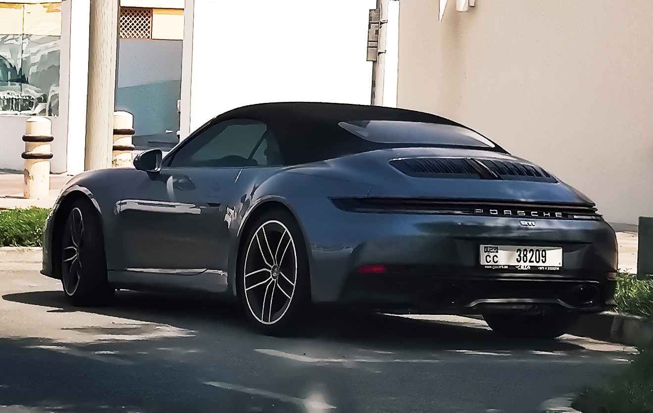 CC 38209, Porsche 911 8th gen Cabrio (992.2), facelift, 2024–