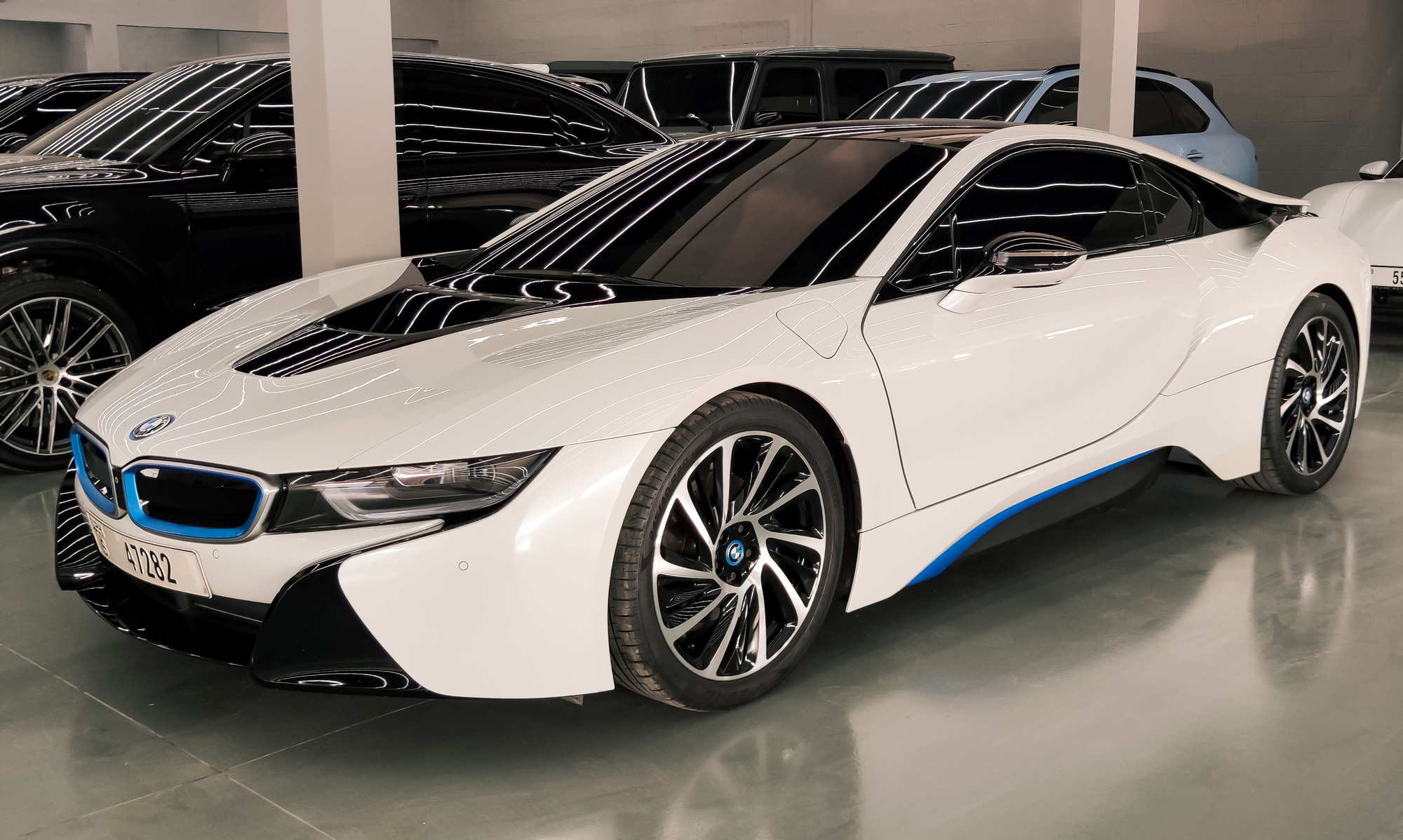 S 47282, BMW i8 1st gen Coupé (I12), 2014–2020