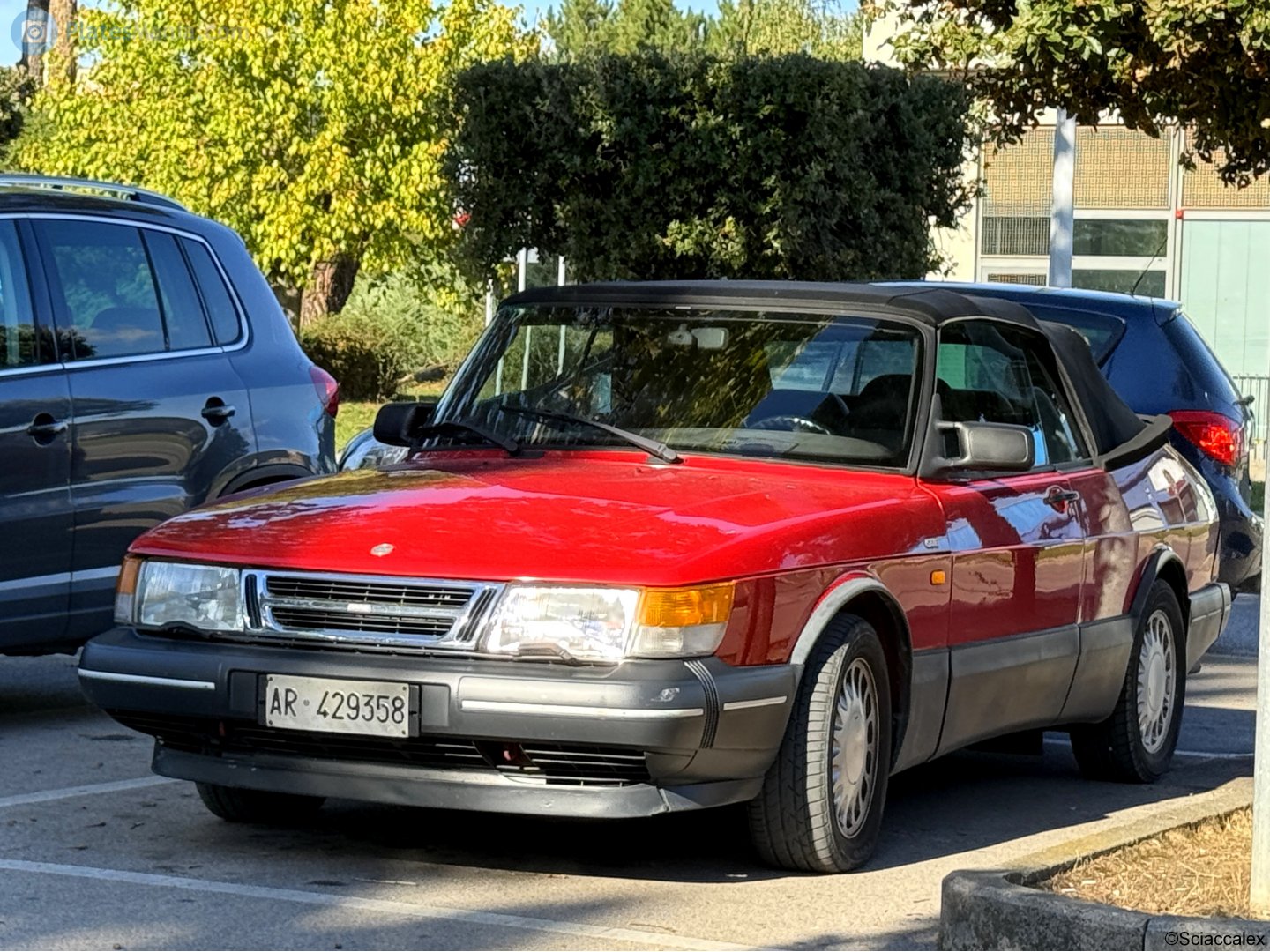 AR 429358, SAAB 900 1st gen Convertible, 1986–1993