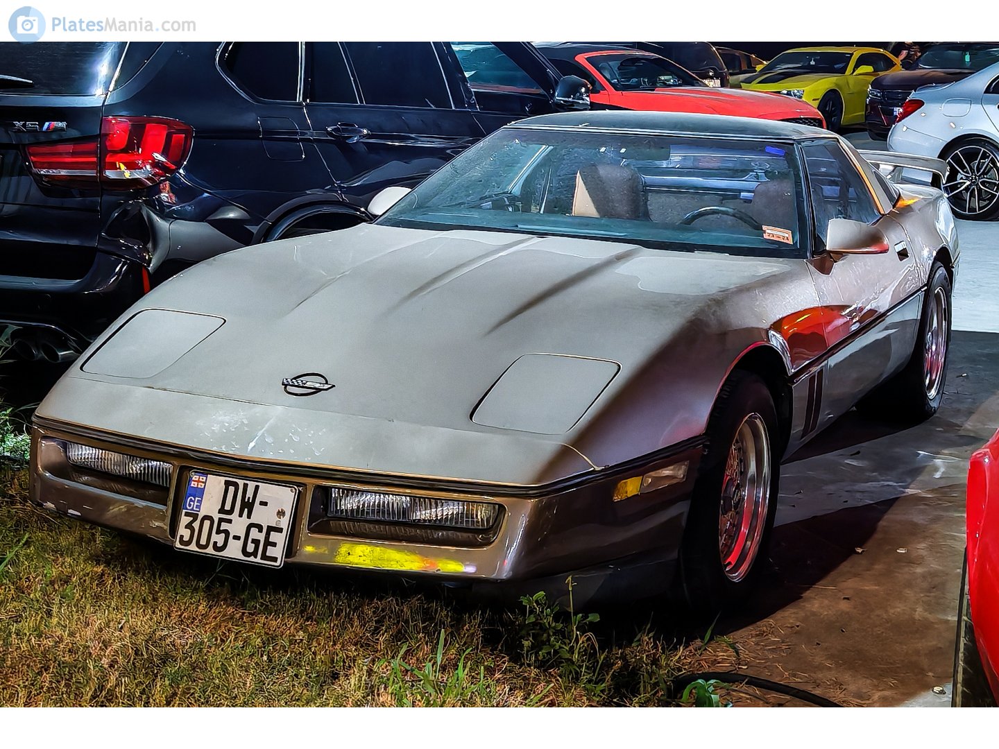 DW-305-GE, Chevrolet Corvette 4th gen (Sport Coupé) Targa (C4; 07), facelift, 1990–1996