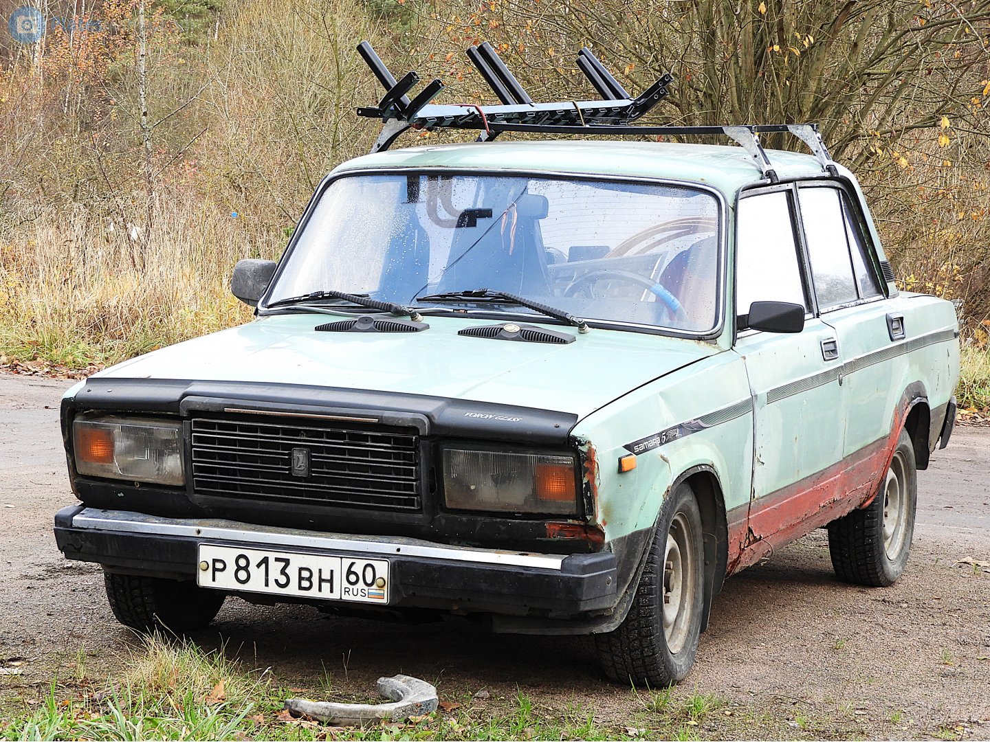 р 813 вн 60, Lada (VAZ) 2107 Жигули (Nova / Riva / Signet / 1500), 1982–2014
