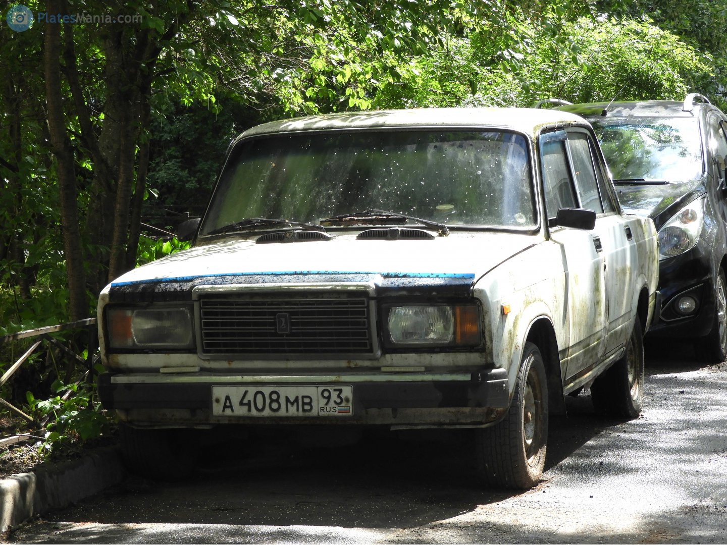 а 408 мв 93, Lada (VAZ) 2107 Жигули (Nova / Riva / Signet / 1500), 1982–2014