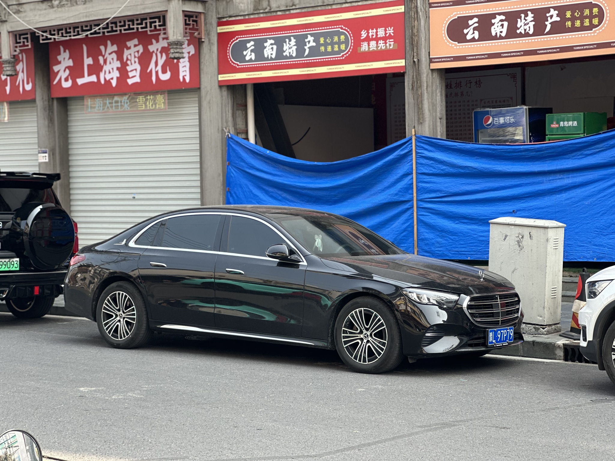 豫L·97P79, Mercedes-Benz E-Klasse 5th gen Sedan (V213/W213), facelift, 2020­–2023
