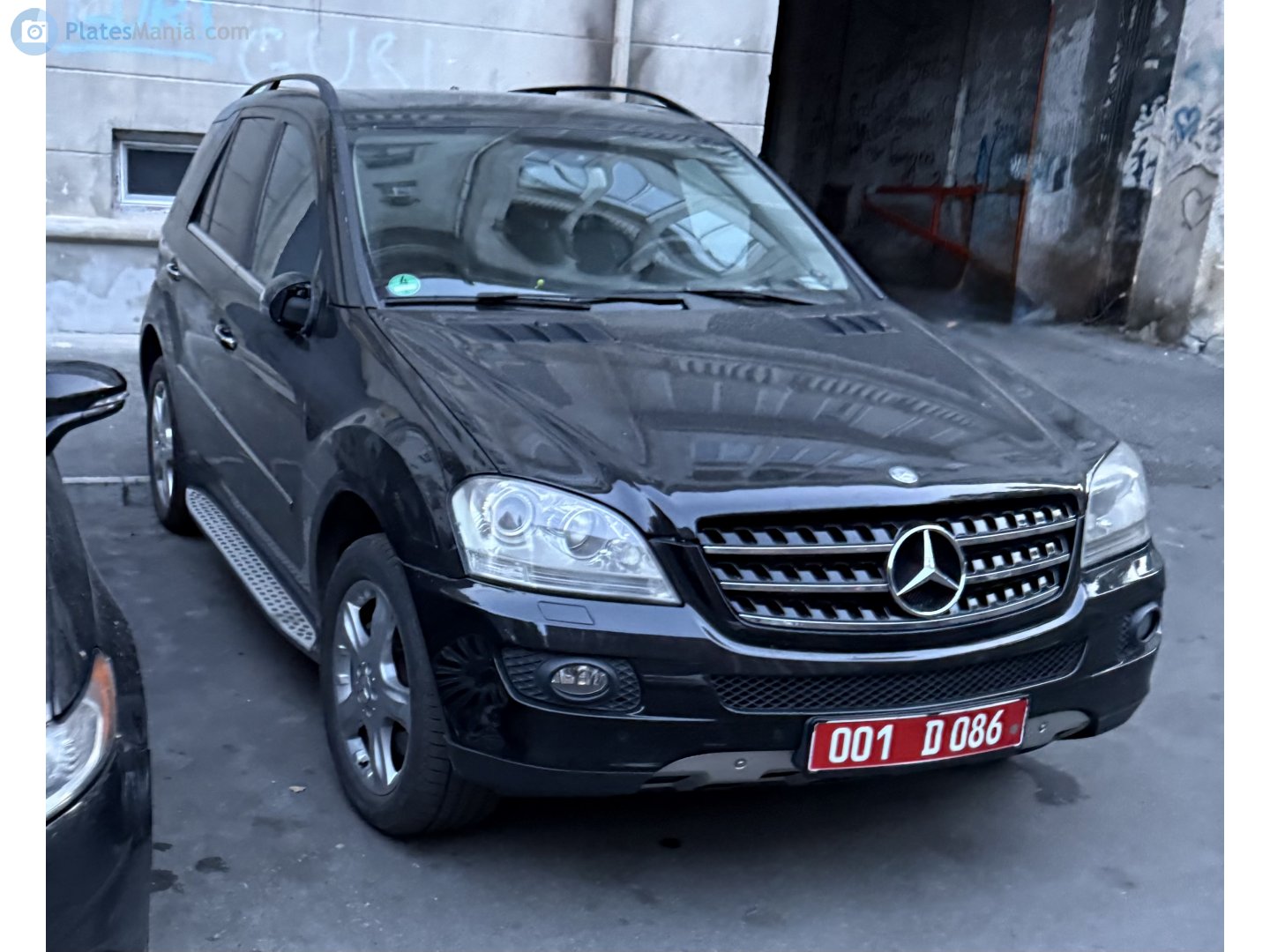 001 D 086, Mercedes-Benz M-Klasse 2nd gen (W164), 2005–2011