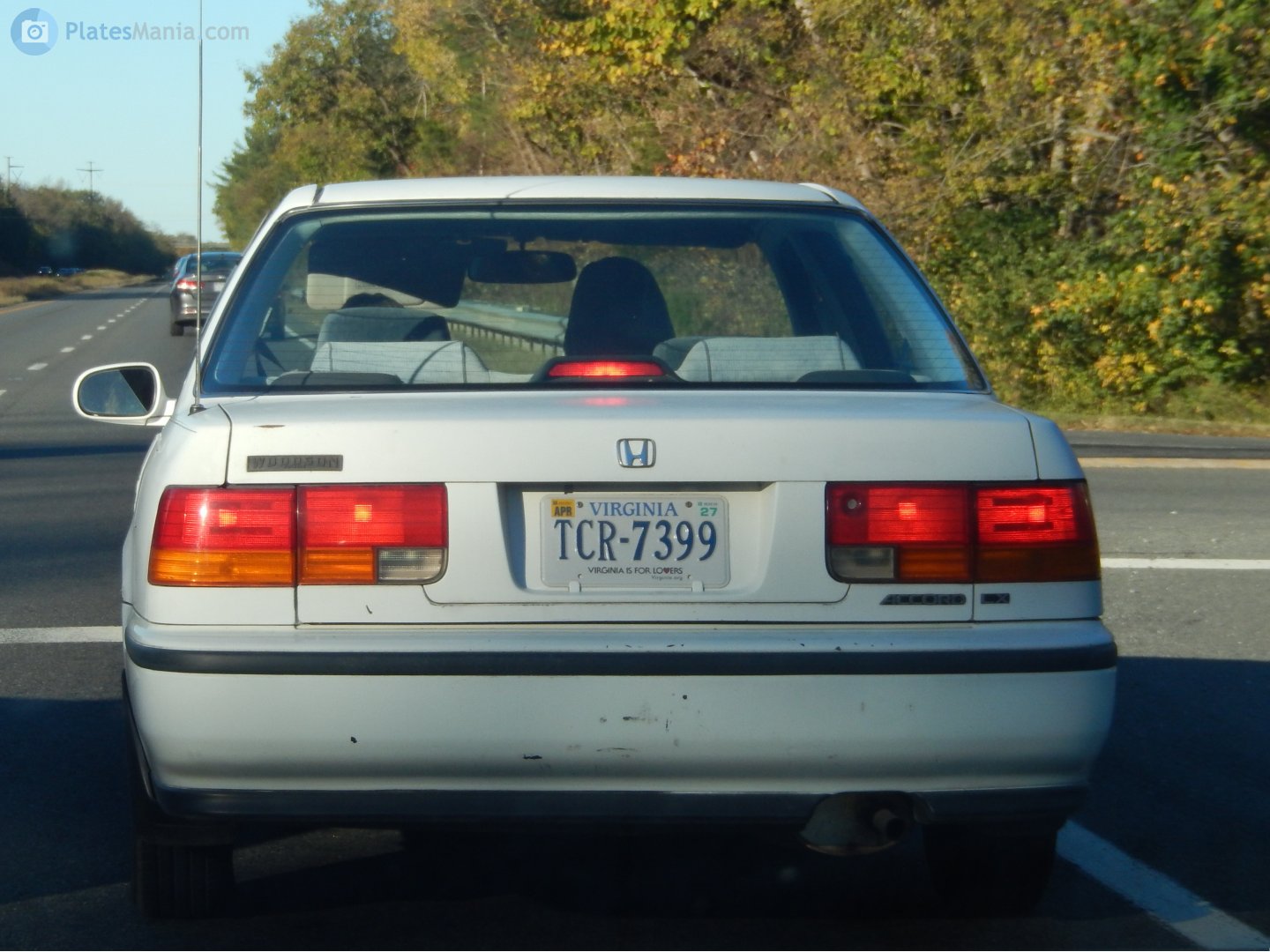 TCR-7399, Honda Accord 4th gen Sedan (CB), 1989–1993