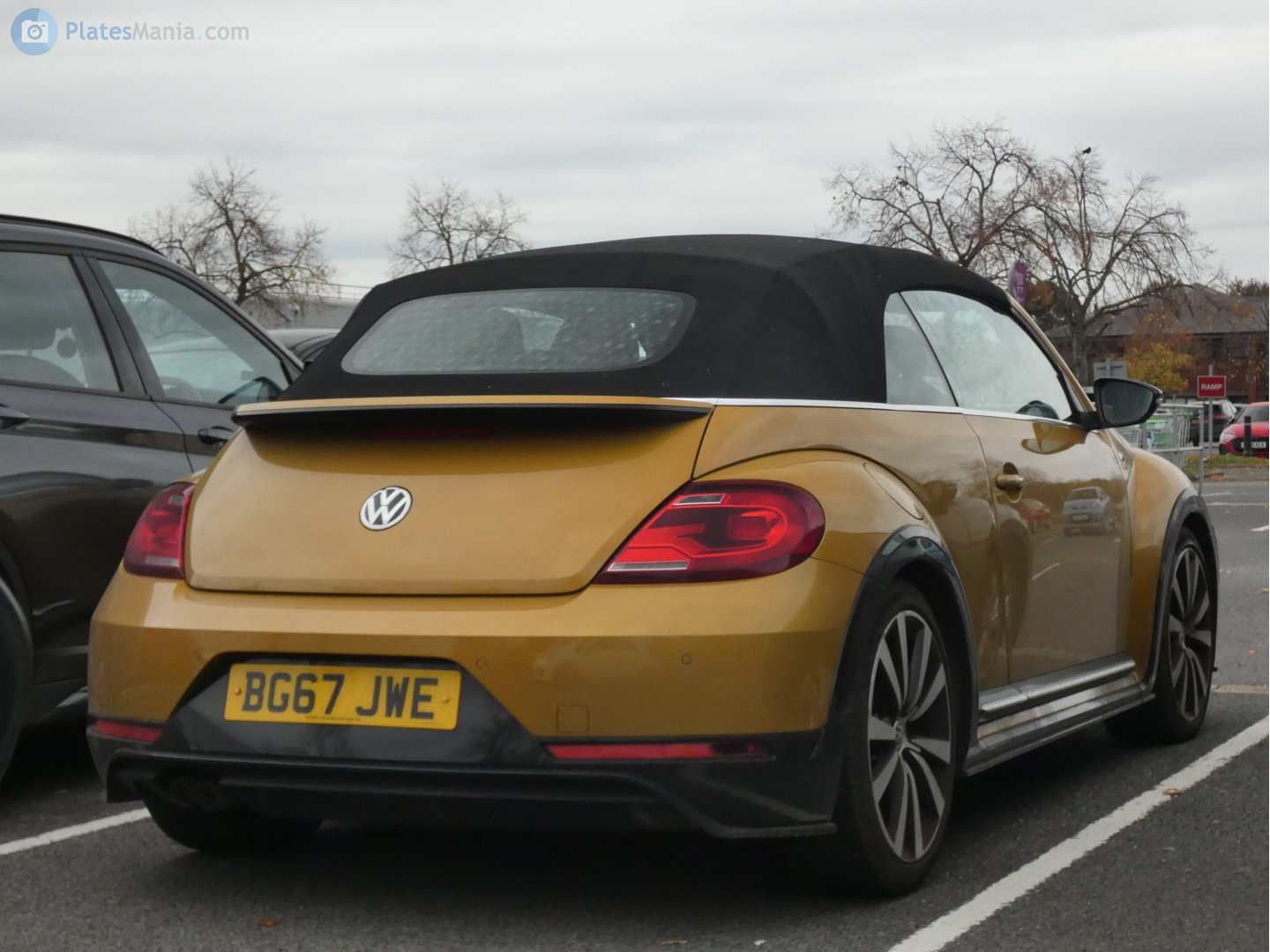 BG67JWE, Volkswagen Beetle 3rd gen Cabrio (A5), facelift, 2016–2019