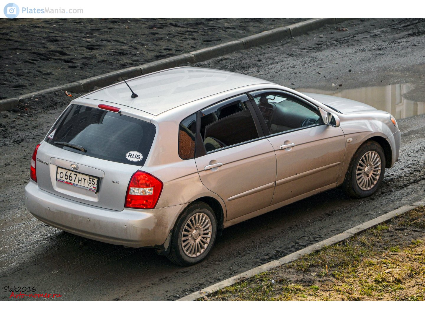о 667 нт 55, Kia Cerato 1st gen Hatch (LD), 2004–2007