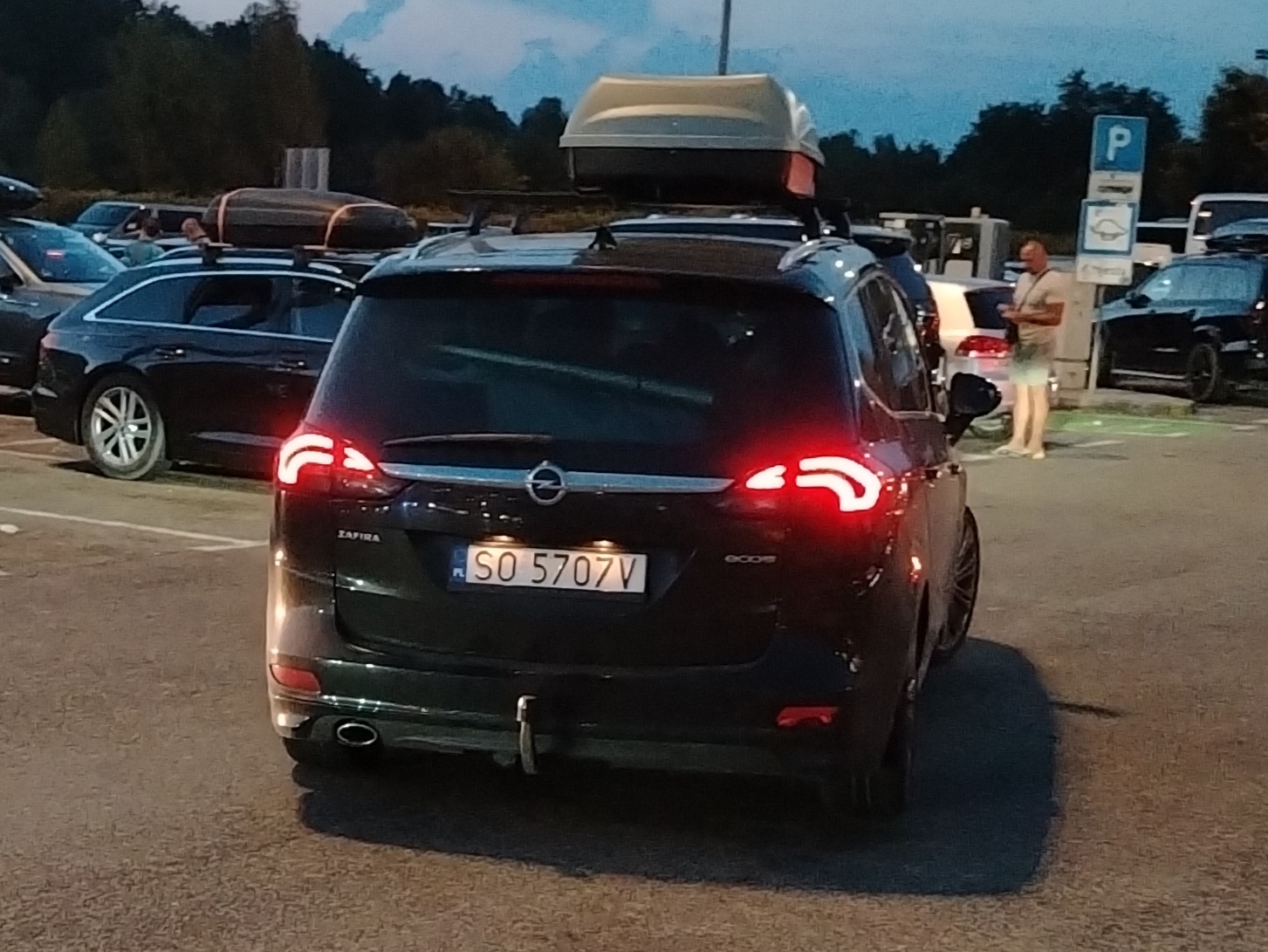 SO 5707V, Opel Zafira 