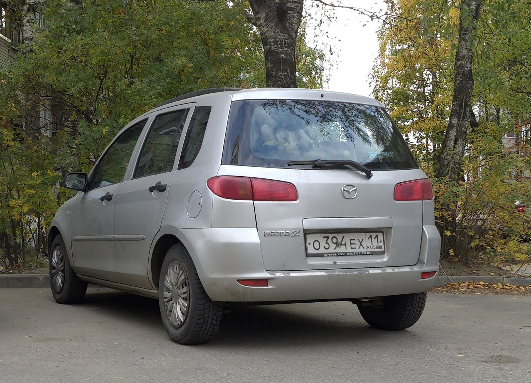 о 394 ех 11, Mazda 2 1st gen (DY), 2002­–2007