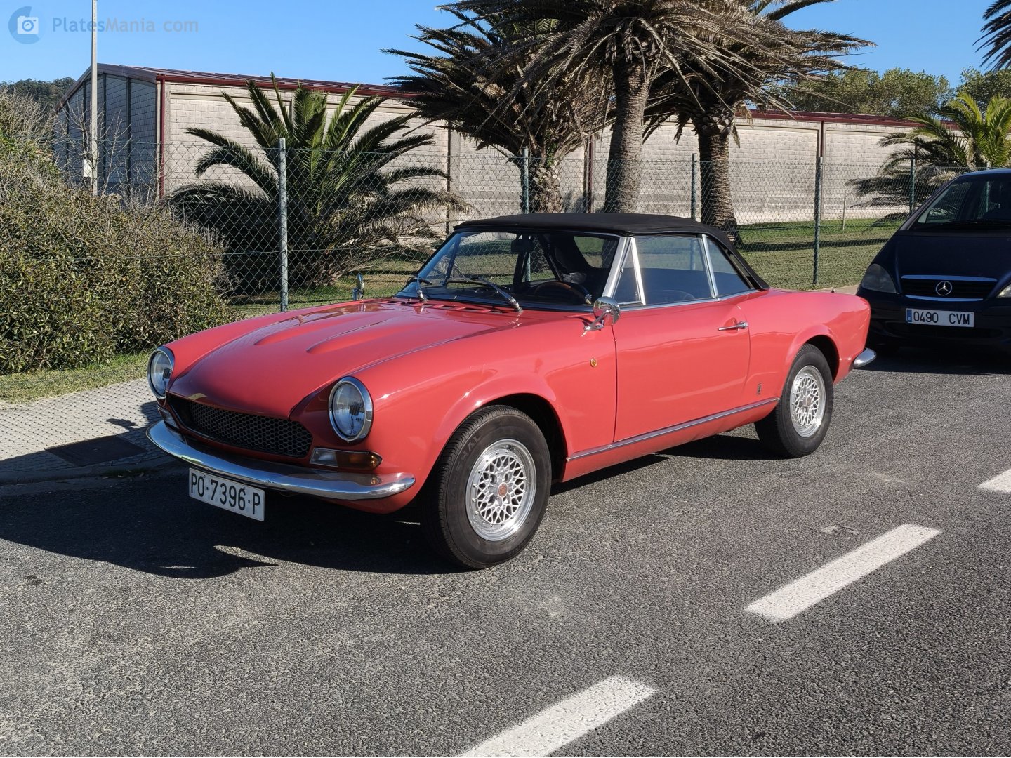 PO 7396 P, FIAT 124 1st gen Sport Spider, 1966–1978