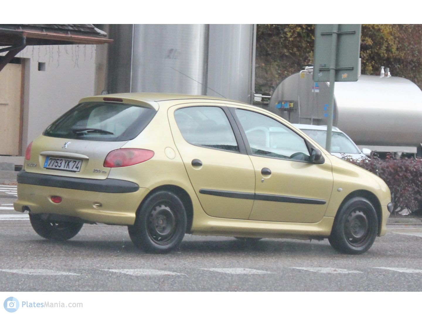 7753 YK 74, Peugeot 206 1st gen 5-door Hatch (T11), 1998–2009 (–2012 for IR-market)