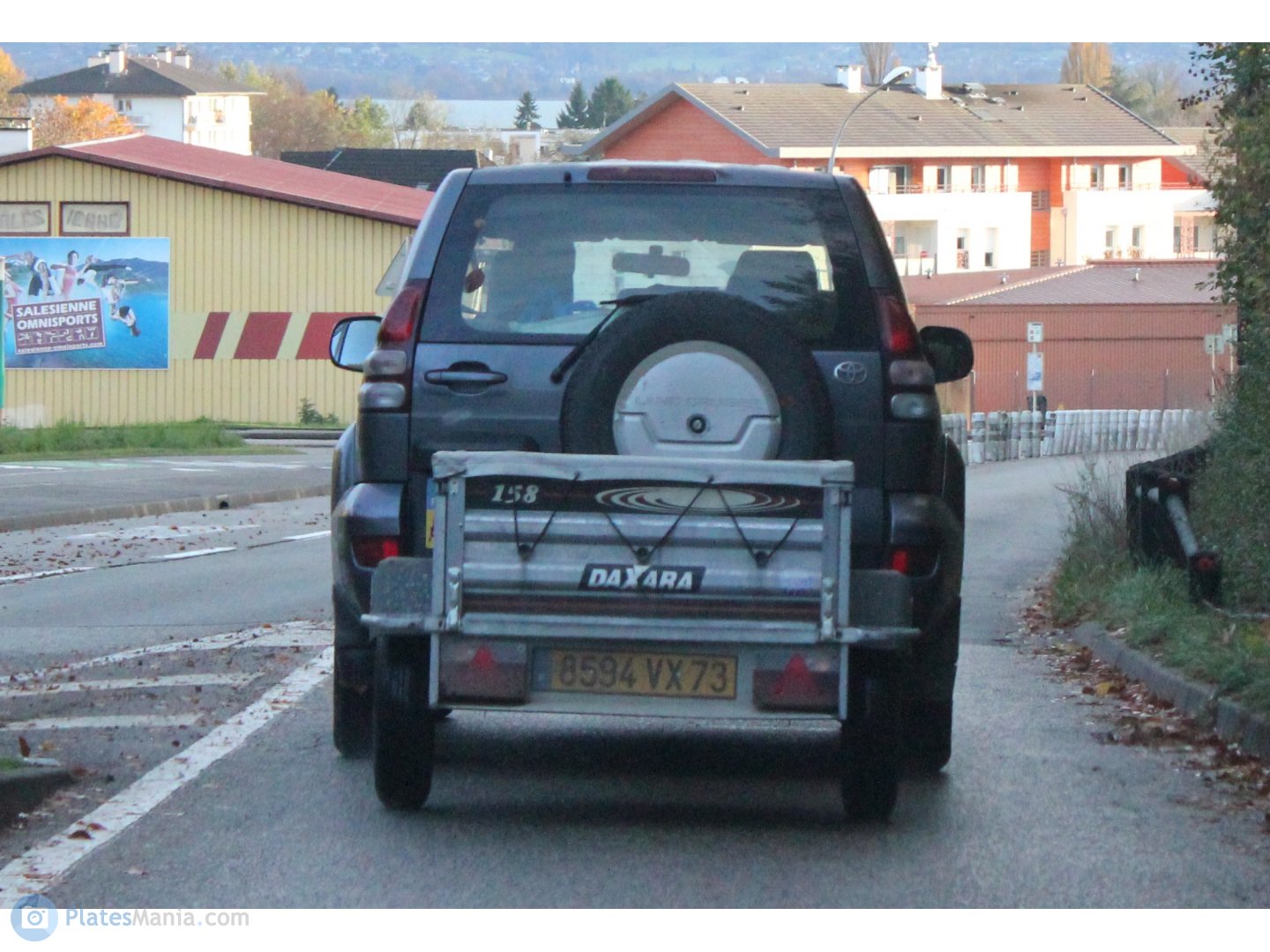 8594 VX 73, Toyota Land Cruiser Prado 3rd gen 3-door SUV (J125), 2002–2009