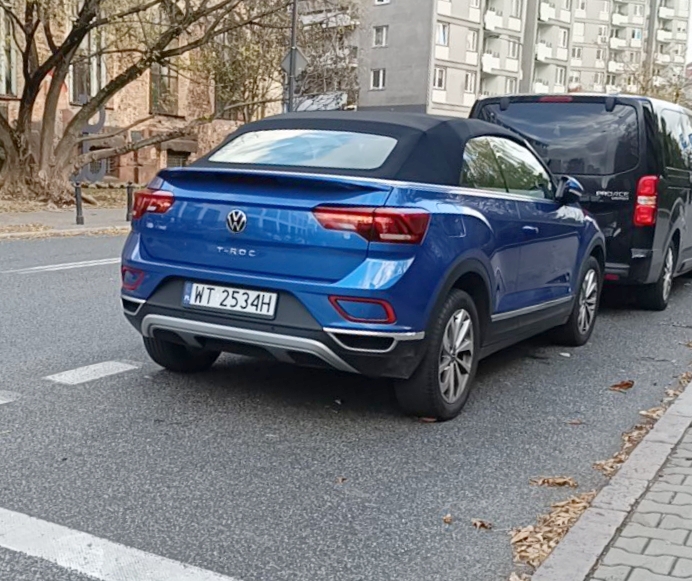 WT 2534H, Volkswagen T-Roc 1st gen Cabrio (AC7), 2020–2022