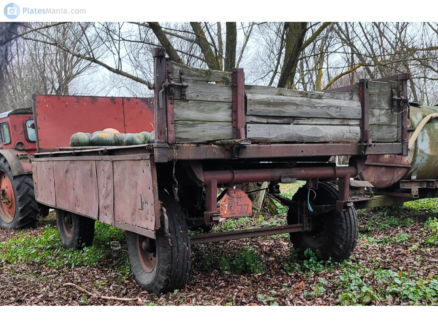 ШН 7277, Trailers for special vehicles (1977) 