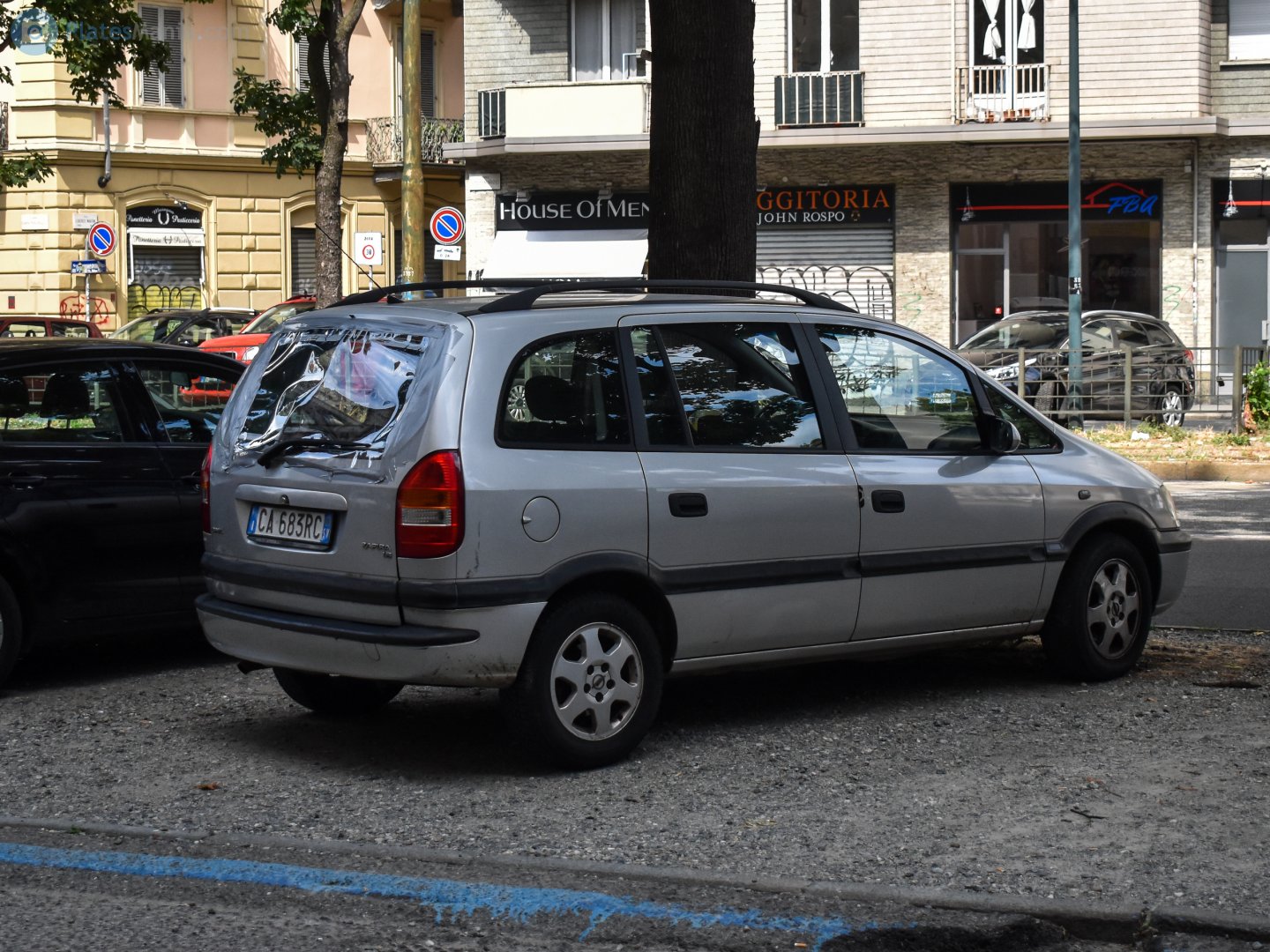 CA 683 RC, Opel Zafira 1st gen (A; T98), 1999–2005