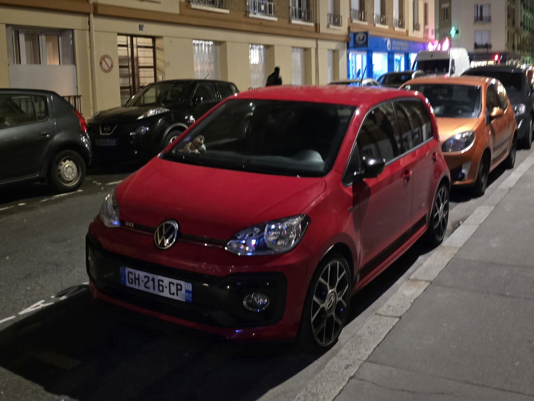 GH-216-CP, Volkswagen up! 1st gen 5-door Hatch (AA), facelift, 2016–