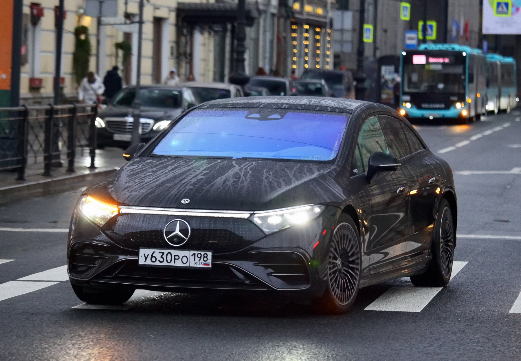 у 630 ро 198, Mercedes-Benz EQS 1st gen Liftback (V297), 2021–