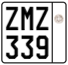 License plate of Greece, Motorcycles