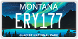 Montana, Specialty plates (ABC123)