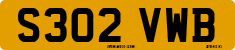 License plate of the United Kingdom, 1983 year system