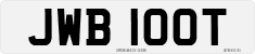 License plate of the United Kingdom, 1963 year system