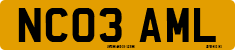 License plate of the United Kingdom, 2001 year system
