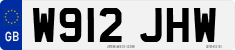 License plate of the United Kingdom, 1983 year system