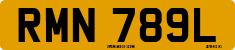 License plate of the United Kingdom, 1963 year system