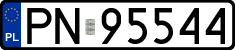 License plates of Poland, Regular car plates